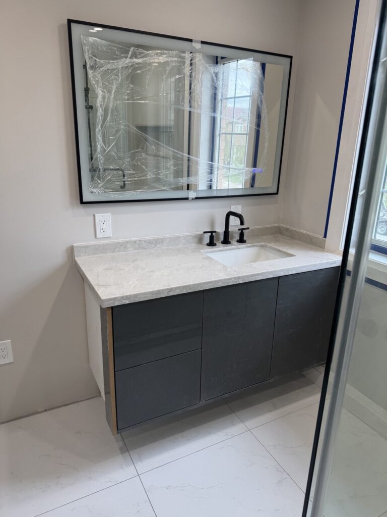 Bathroom Renovation Mississauga and the GTA We provide complete bathroom renovations, handling everything from flooring, tiling, plumbing, lighting, and insulation.
