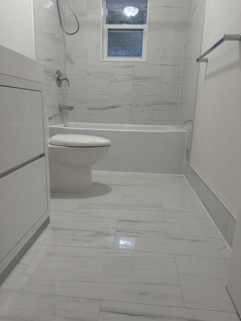 Bathroom Renovation Mississauga and the GTA We provide complete bathroom renovations, handling everything from flooring, tiling, plumbing, lighting, and insulation.