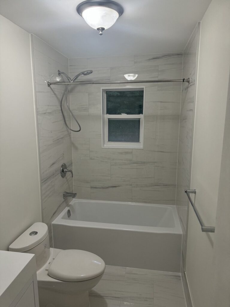 Bathroom Renovation Mississauga and the GTA We provide complete bathroom renovations, handling everything from flooring, tiling, plumbing, lighting, and insulation.