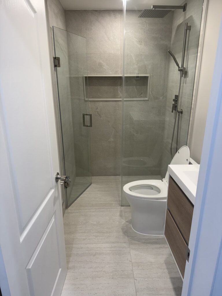 Bathroom Renovation Mississauga and the GTA We provide complete bathroom renovations, handling everything from flooring, tiling, plumbing, lighting, and insulation.